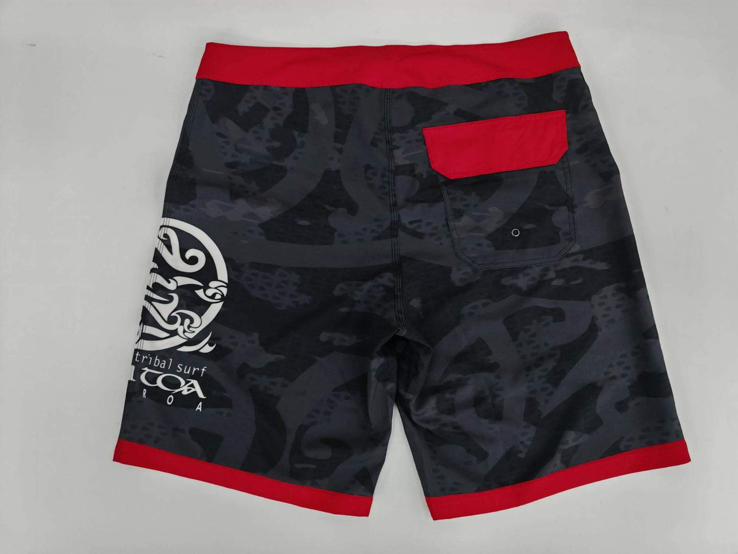 Tribal Surf Camo BoardShorts Ngaru Toa Aotearoa