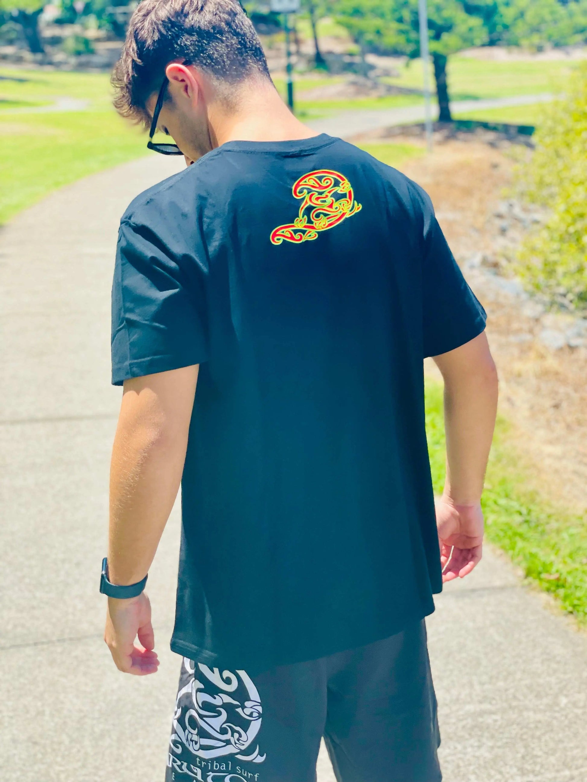 'Drop in Rasta Tee' - Ngaru Toa Aotearoa