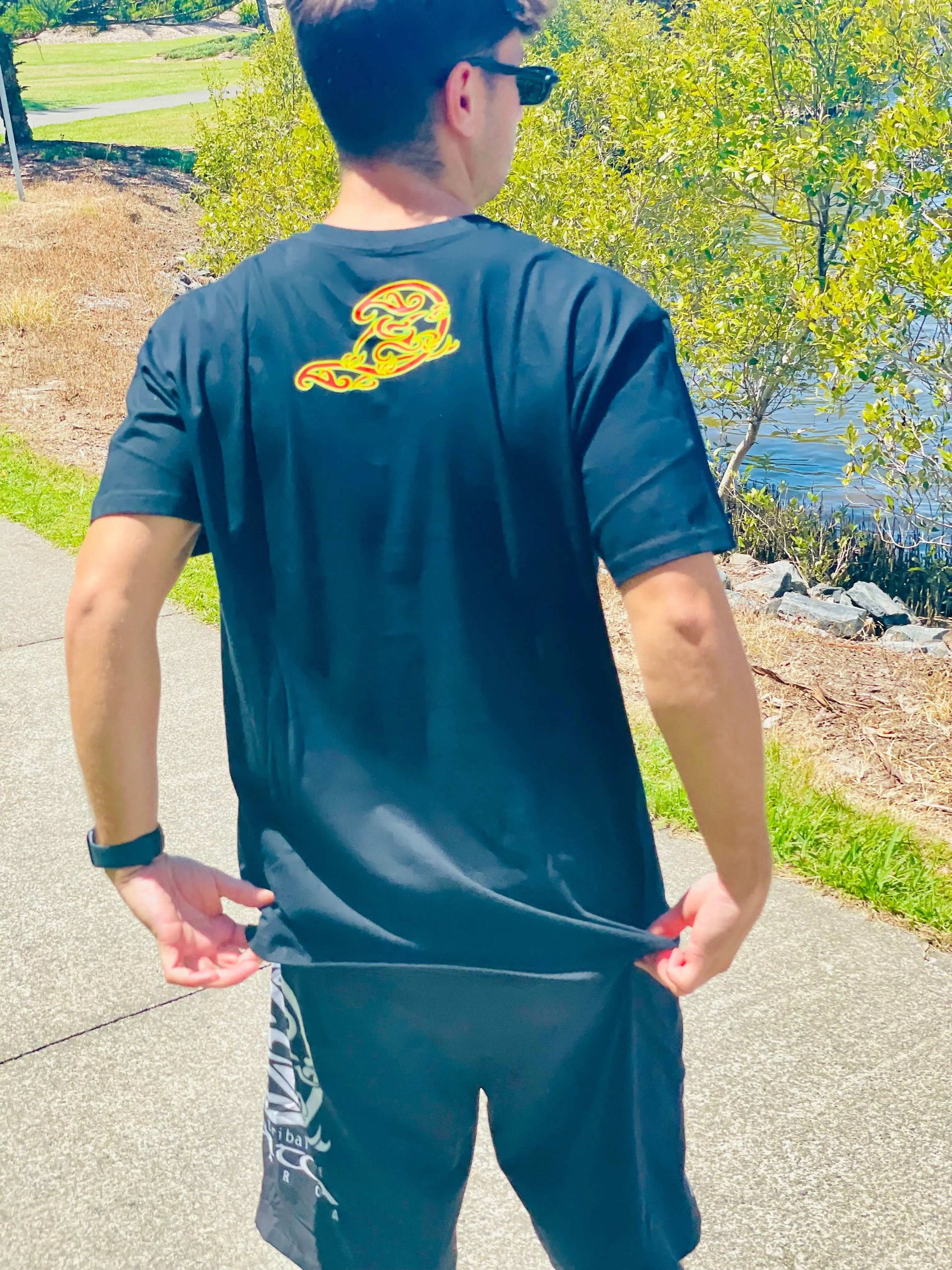 'Drop in Rasta Tee' - Ngaru Toa Aotearoa