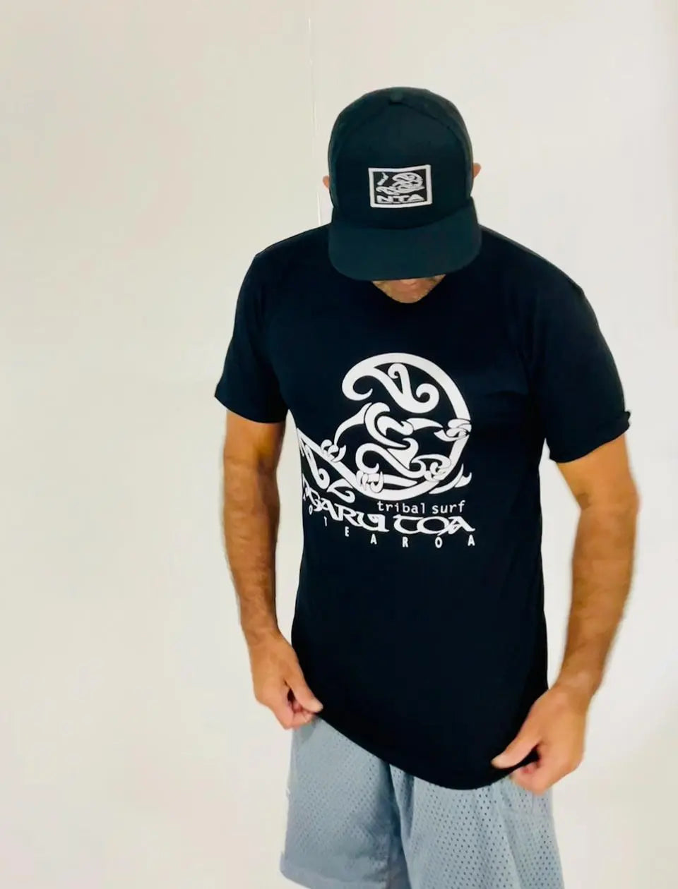 Tribal Surf Tee Ngaru Toa Aotearoa