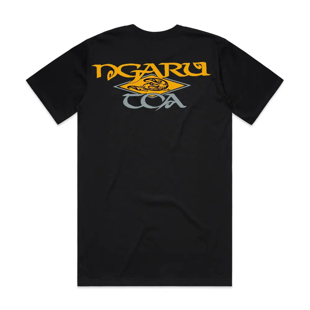 Ngaru Toa Gold Diamond Tee Ngaru Toa Aotearoa