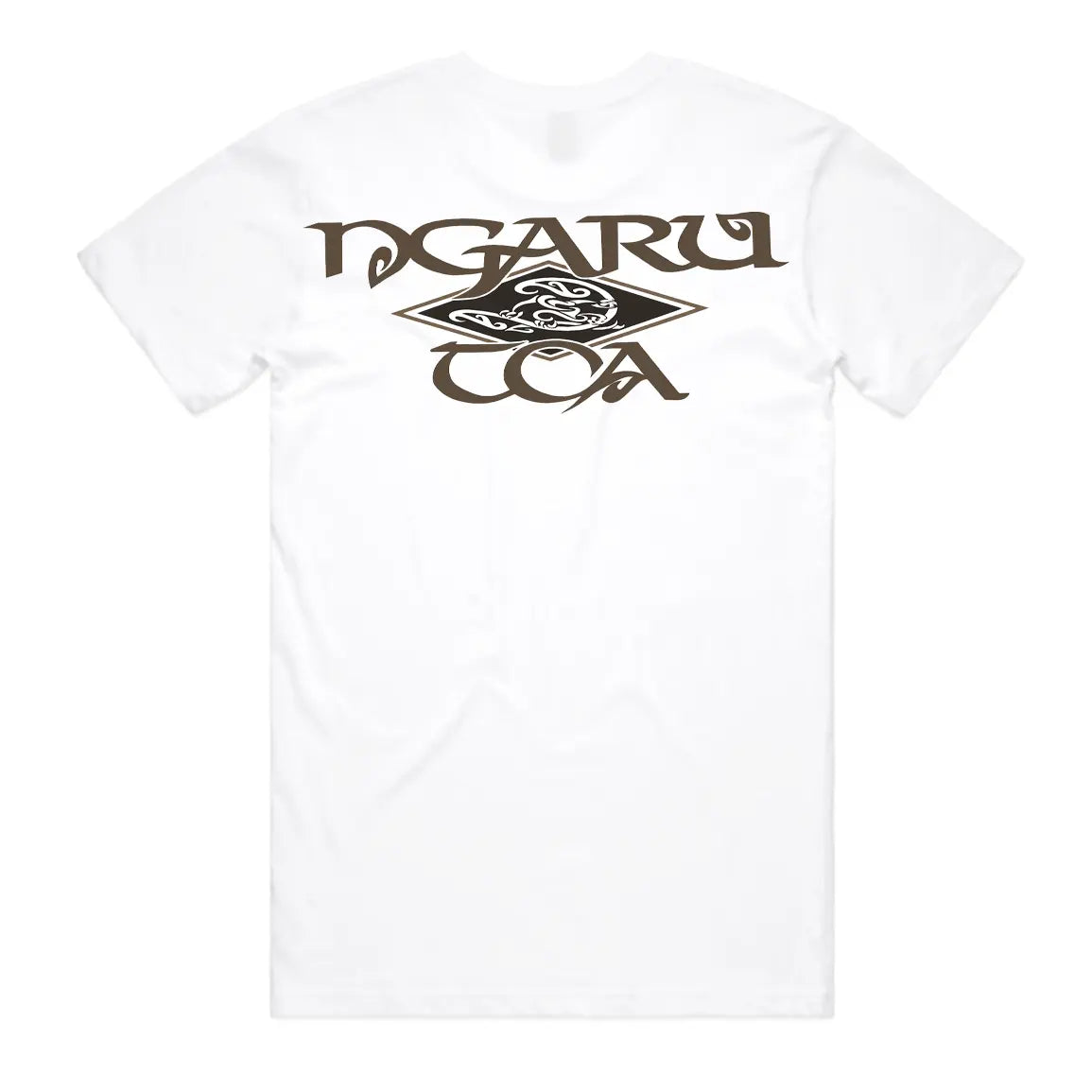 Ngaru Toa White Diamond Tee Ngaru Toa Aotearoa