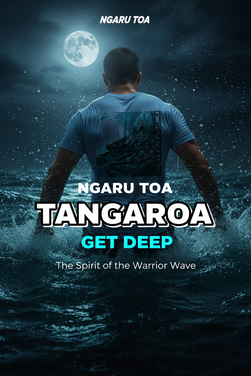 Ngaru Toa ocean lifestyle — te moana, the sea, at the heart of Māori surf culture and indigenous streetwear identity