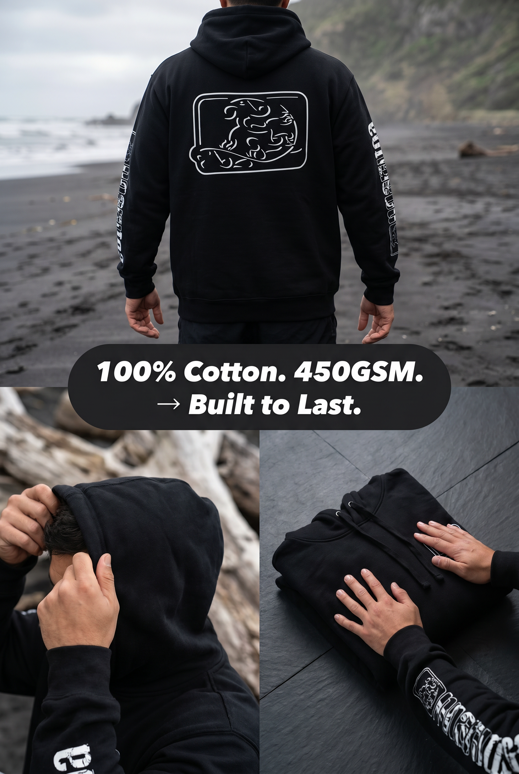 Ngaru Toa Tui Hoodie Ngaru Toa Aotearoa