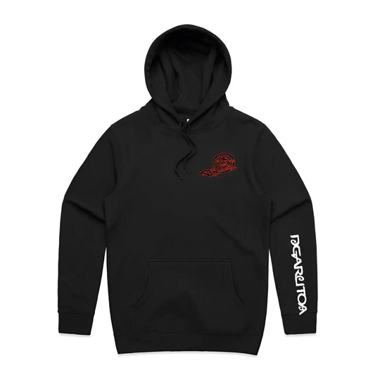 DROP IN MAORI HOODIE - Ngaru Toa Aotearoa