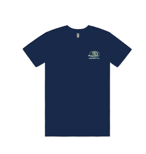 Ngaru Toa Waterman - The Icon Tee Navy Ngaru Toa Aotearoa