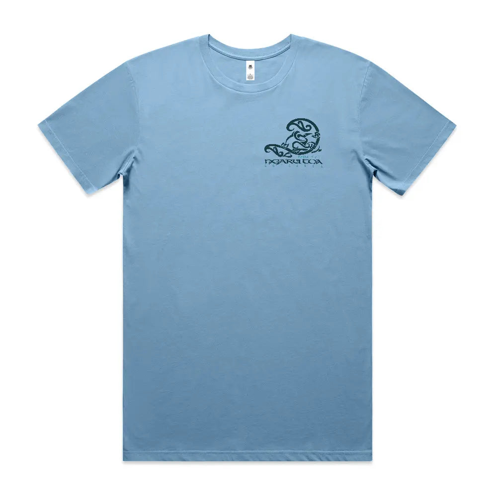 GET DEEP TANGAROA - Blue Tee Ngaru Toa Aotearoa
