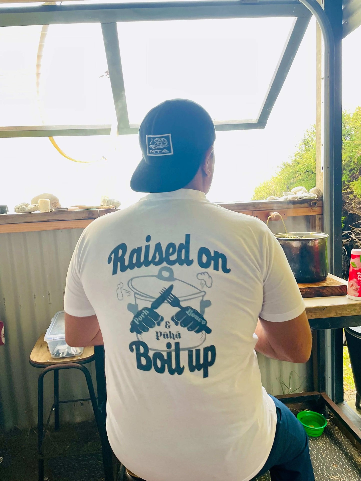 SALE!! $39.00 Raised on Boil Up - Tee