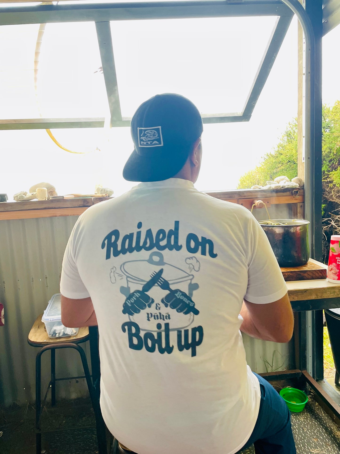 LIMITED EDITION!!  Raised on Boil Up - Tee