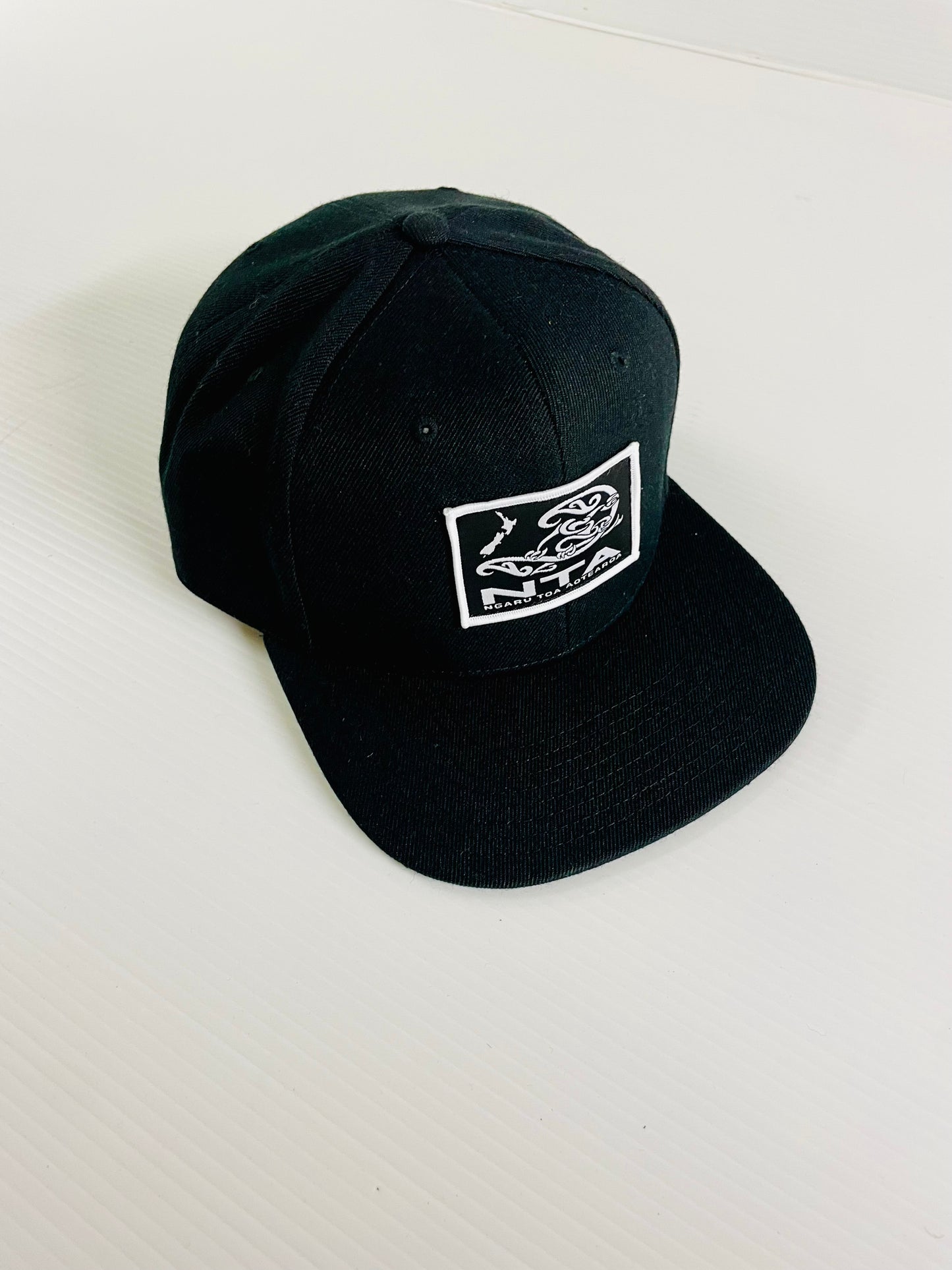 NTA - Black Snapback Cap