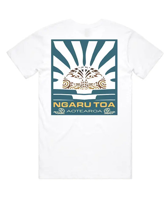 Ngaru Toa – Te Rā Tee White Ngaru Toa Aotearoa