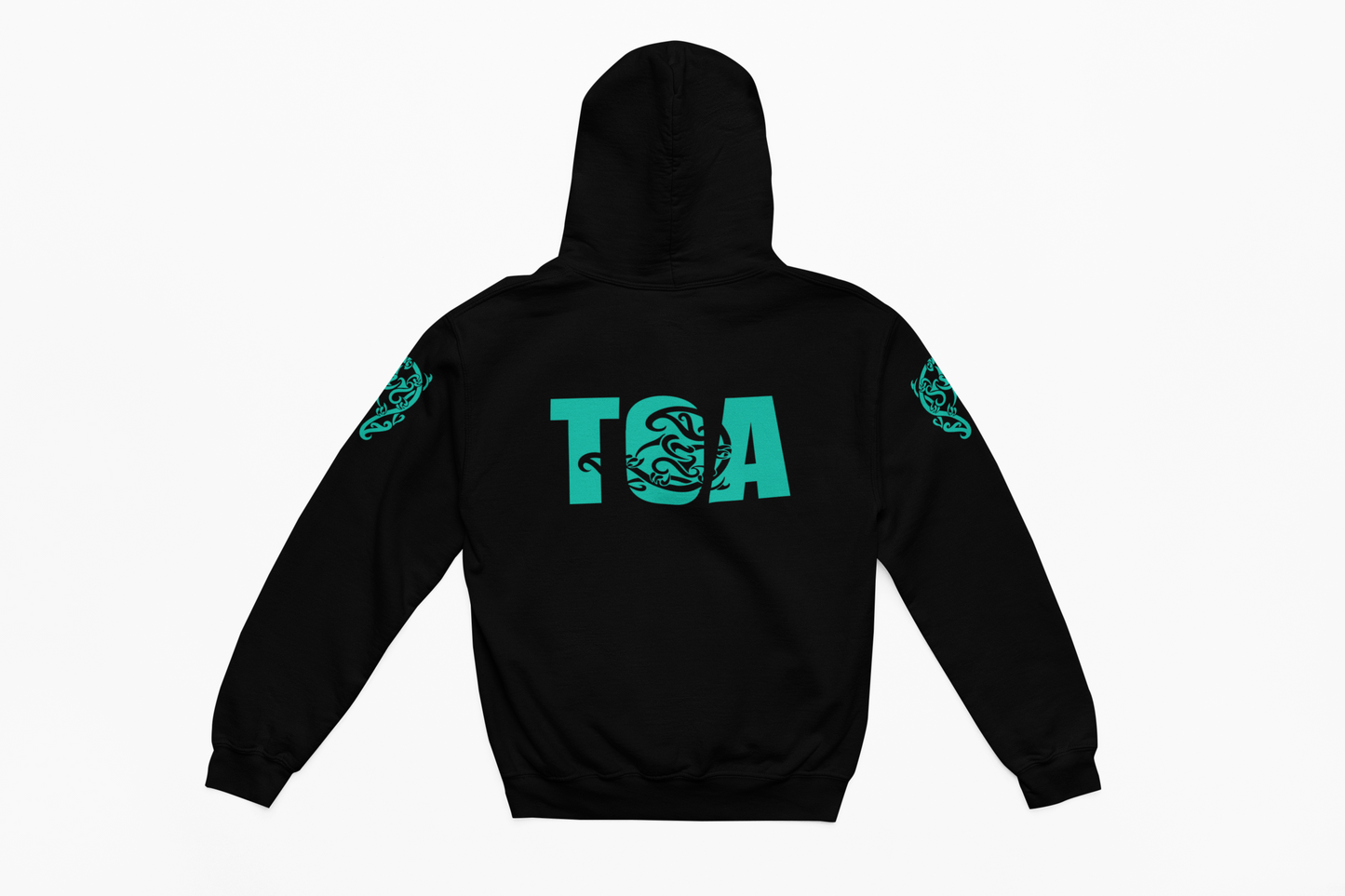 Pounamu Hoodie Ngaru Toa Aotearoa