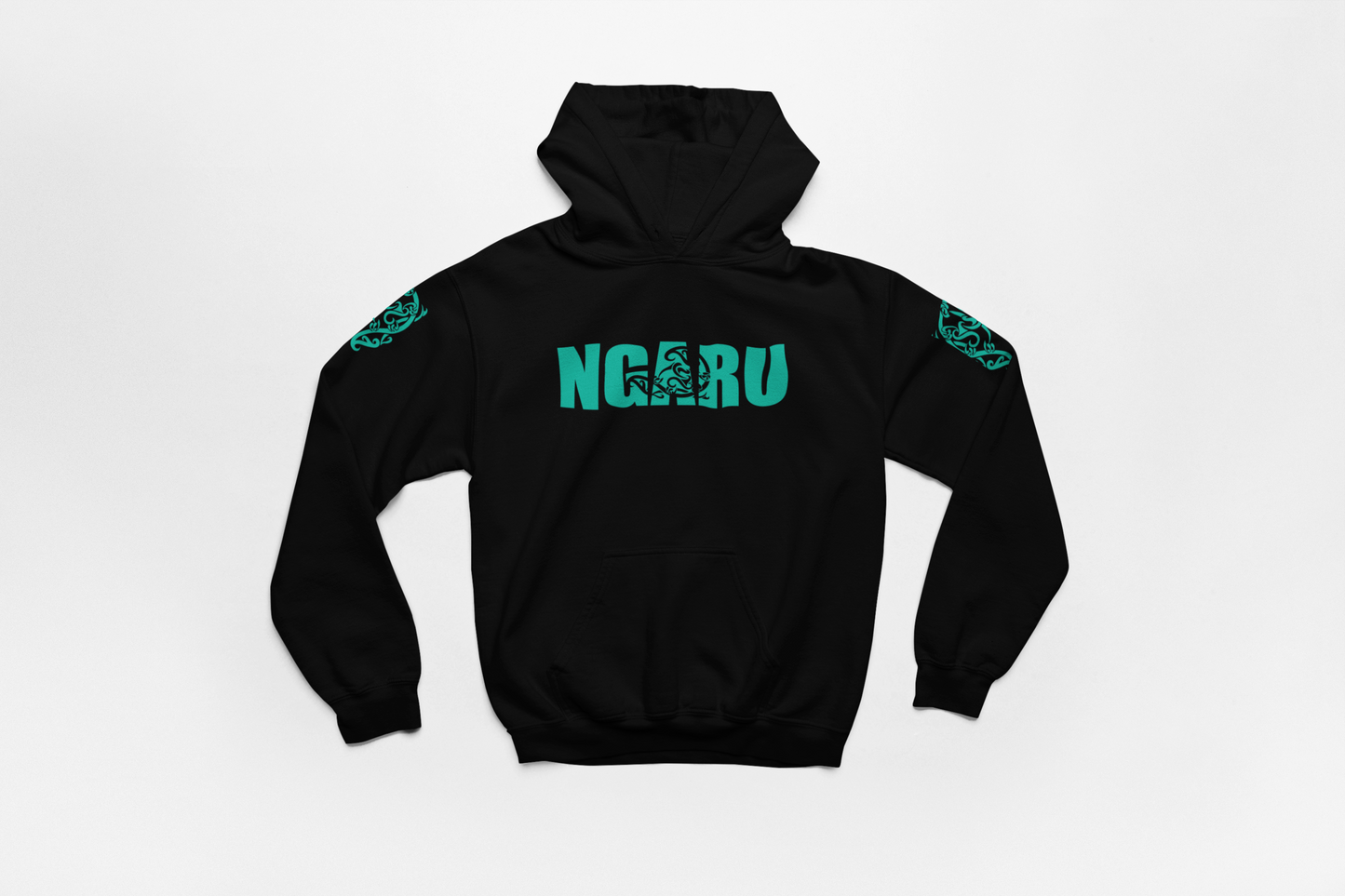 Pounamu Hoodie Ngaru Toa Aotearoa