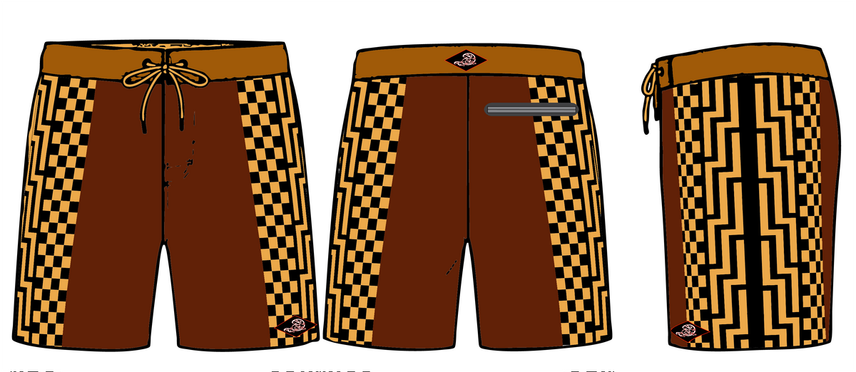Poutama Whenua Māori Boardshorts