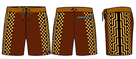 Poutama Whenua Māori Boardshorts